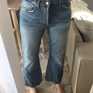Zara Size 38 Jeans - Wide Leg 100% Cotton